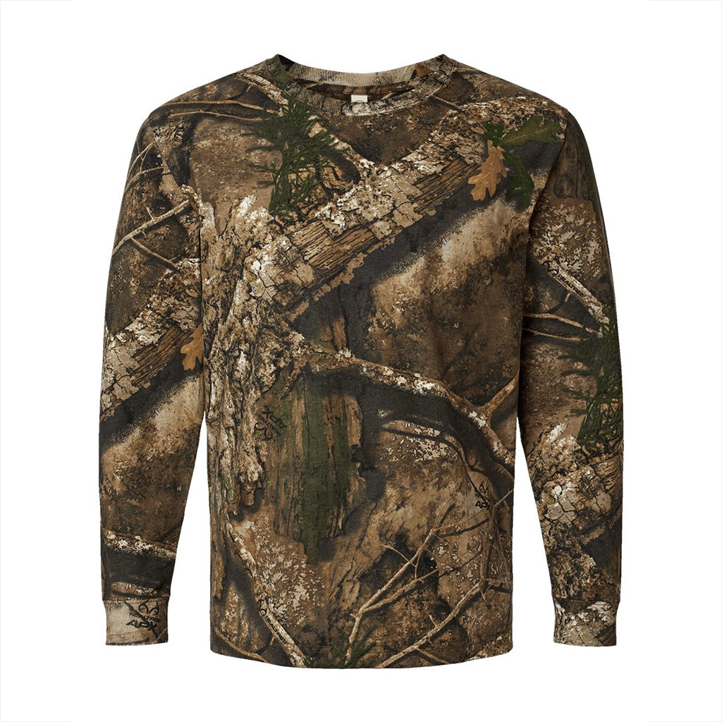 Men's Code Five Realtree Camo L/S Tee
