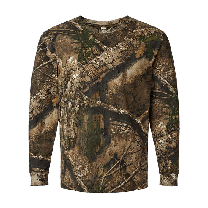 Men's Code Five Realtree Camo L/S Tee
