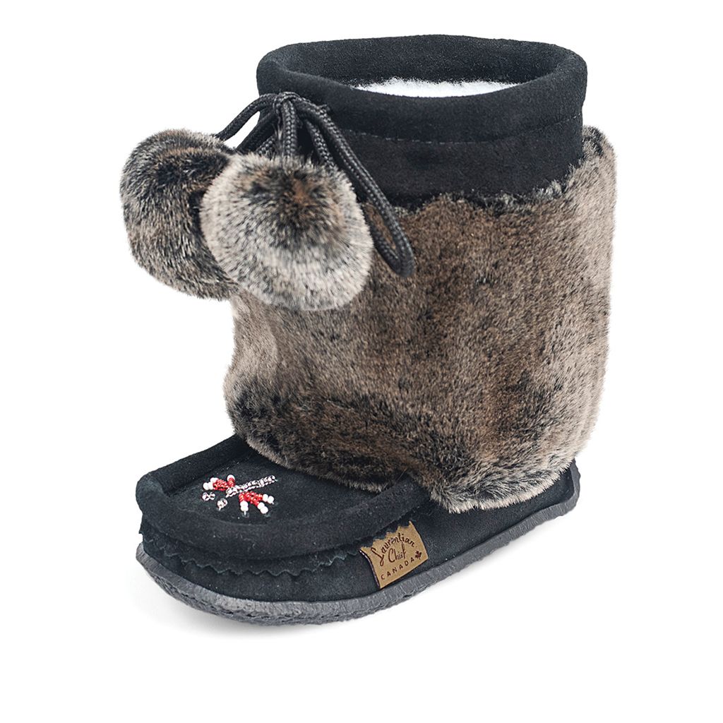 Children's Cloutier 8-Inch Faux Fur Mukluk