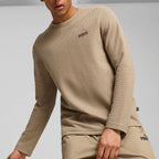 Men's Puma ESS Elevated Waffle L/S Tee