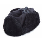 Muskrat Fur Hat Mountie Style