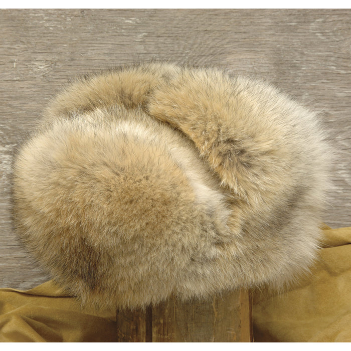 Russian  Ushanka Coyote Fur Hat