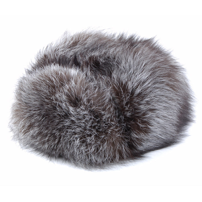 Russian Silver Fox Fur Hat