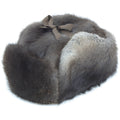 Natural Muskrat Fur Hat Jockey style pic1