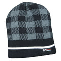 Misty Mountain 4-Layer Check Beanie