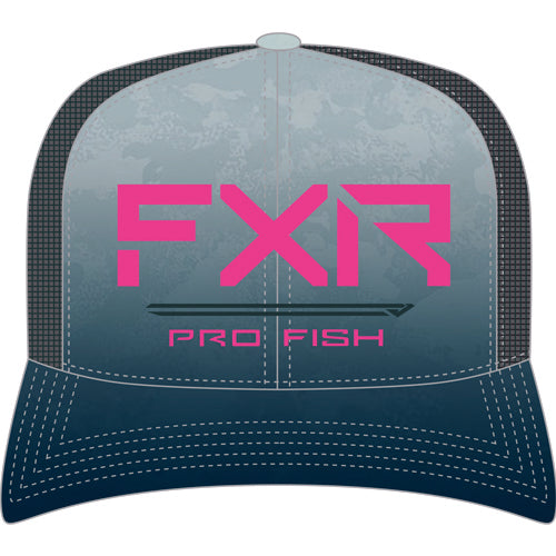 FXR Pro Fish Hat Ice Slate/Pink(3) / O/S