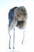 Canadian Lynx Aviator Fur Hat white background