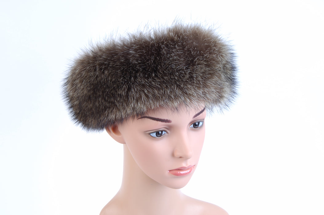 Women's Raccoon Fur Headband