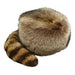 Raccoon Fur Davy Crockett tail Hat