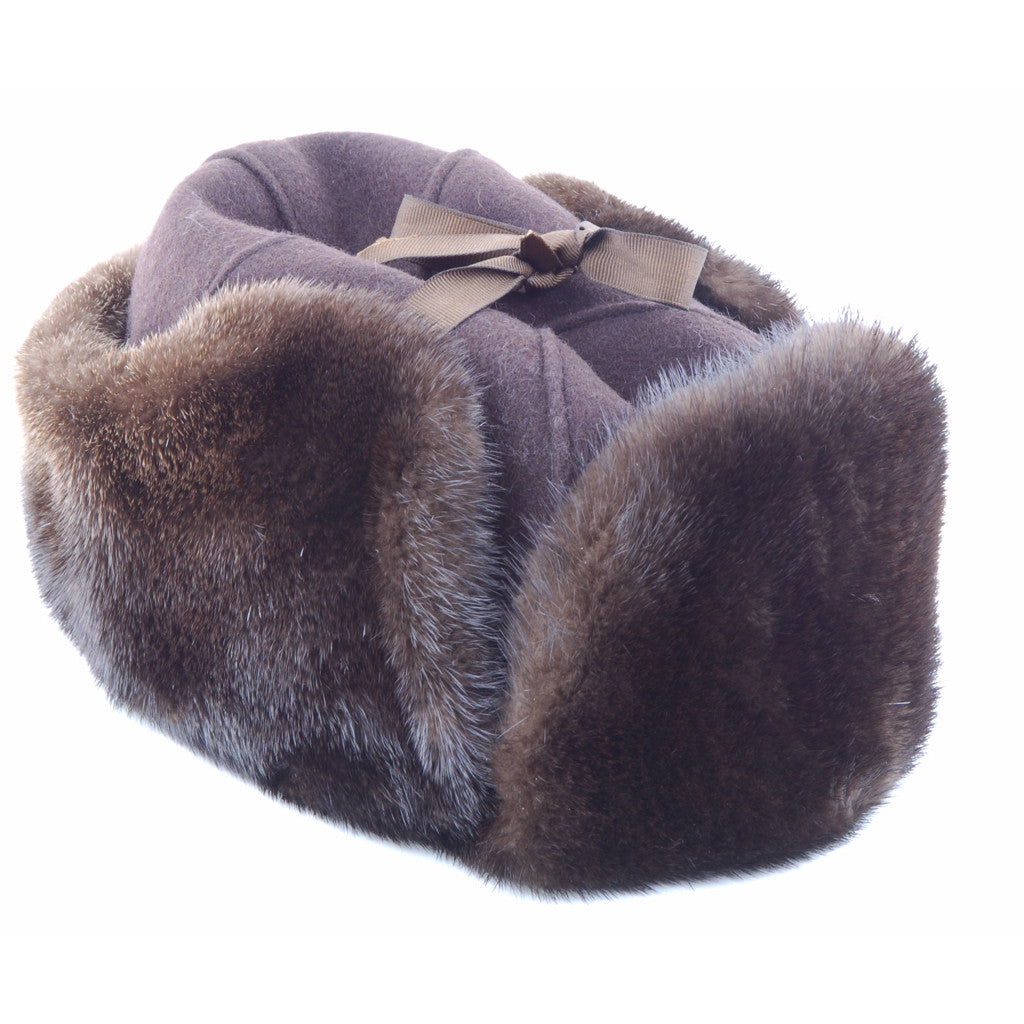 Otter Fur Mountie style Fur Hat pic 2