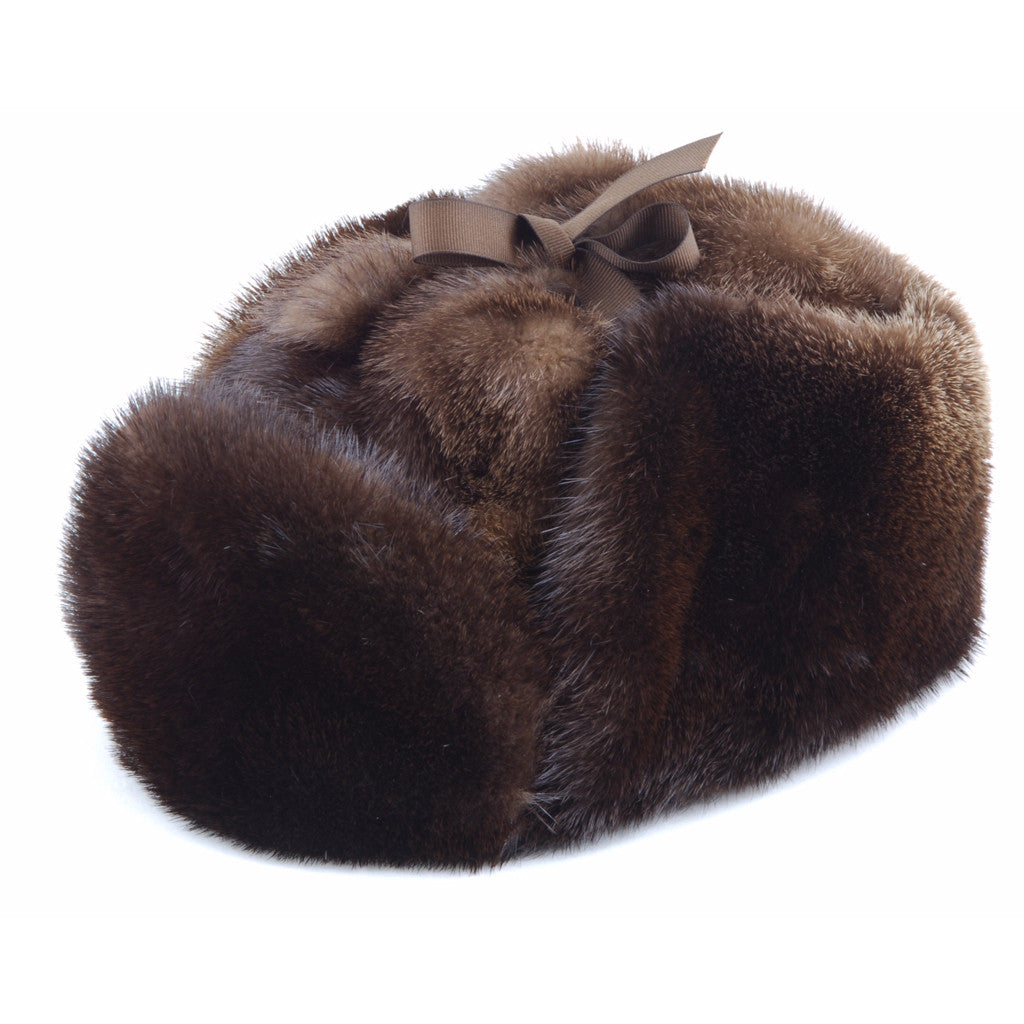 otter fur hat jockey style