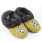 Ultra Deluxe Mink Fur Trim Moccasins Success