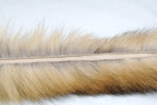 wolf tail coyote parka strip back side view