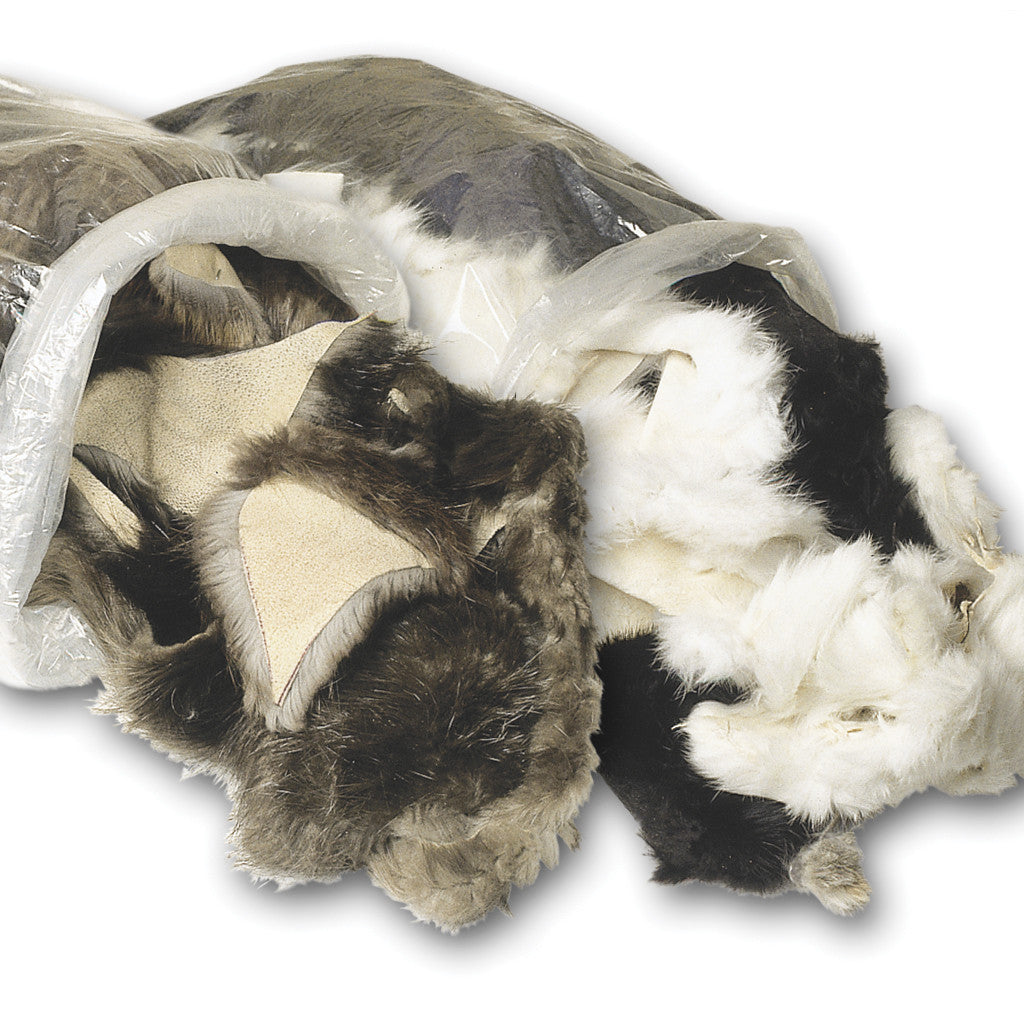 Beaver Fur/Leather Pieces
