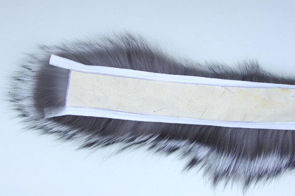 silver fox fur trim