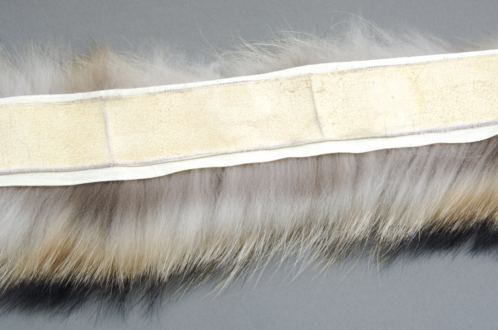 fur hood trim replacement back side