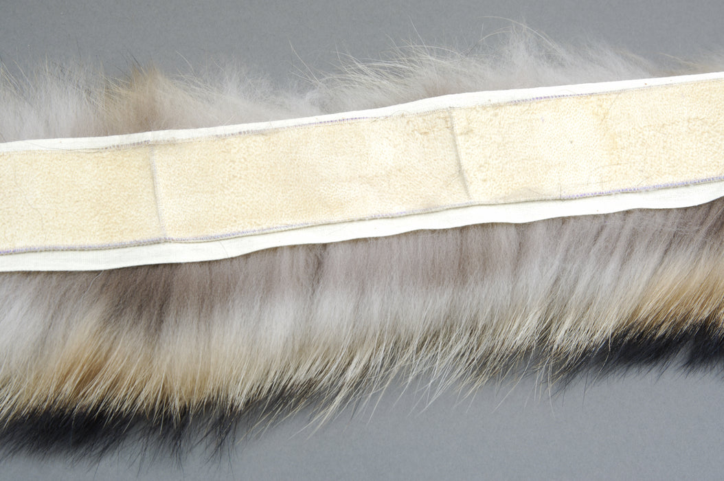 Real Coyote fur hood trim, fits canada goose parka