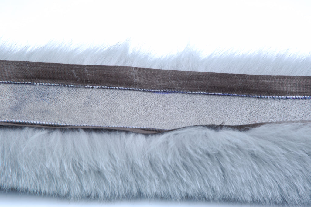 real fur hood trim replacement back side