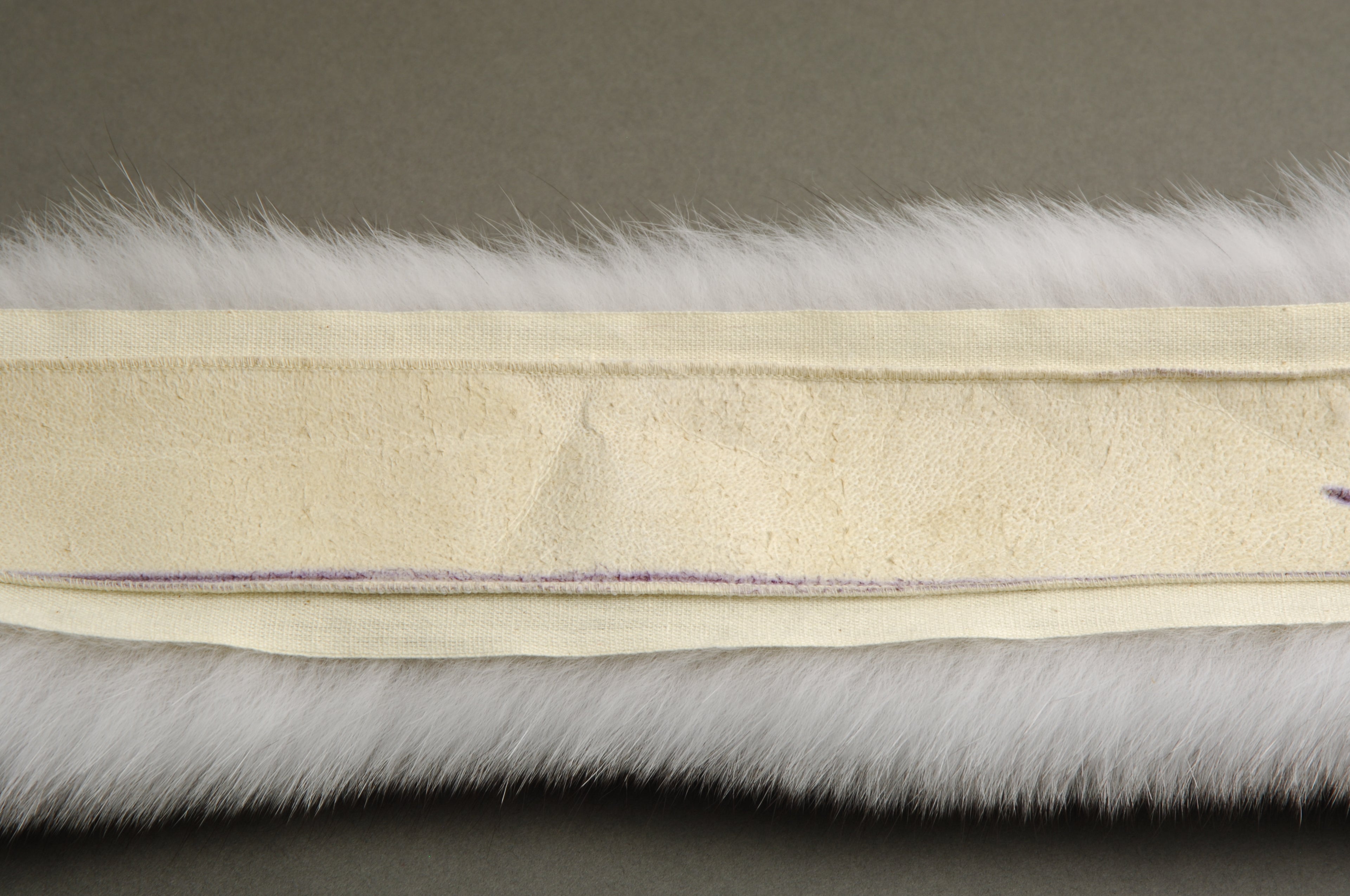Blue Fox Parka Hood Strip back