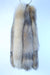crystal fox fur strip, hood trim, fox fur parka attachment 