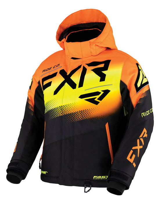 Kids FXR Boost Jacket orange hi vis