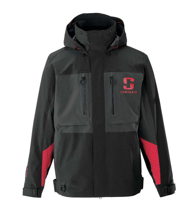 Striker Vortex Rain Jacket Black
