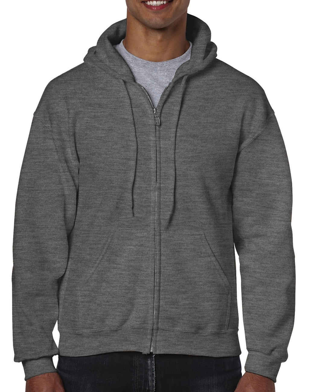 Unisex Gildan Full Zip Hooded Sweatshirt