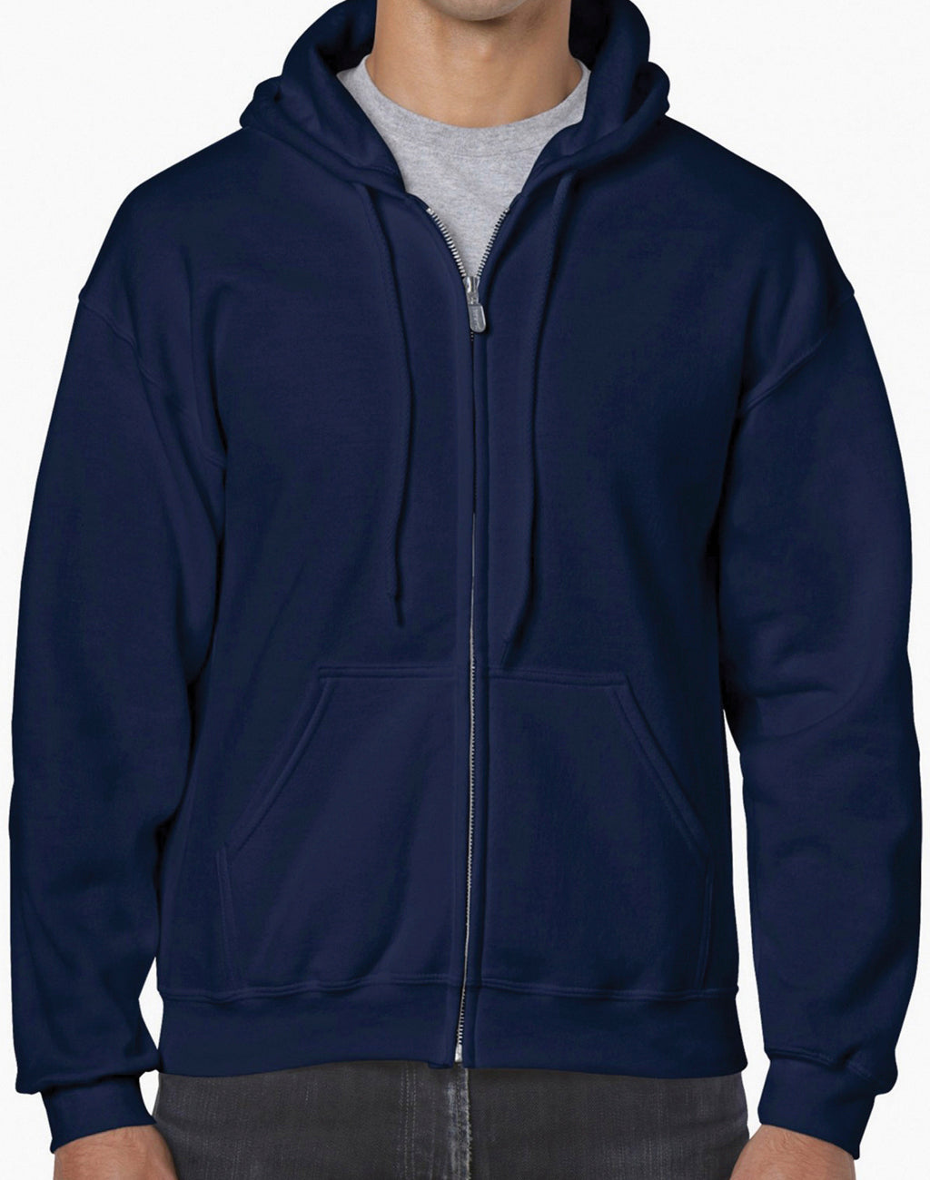 Unisex Gildan Full Zip Hooded Sweatshirt