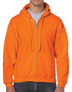 Unisex Gildan Full Zip Hooded Sweatshirt