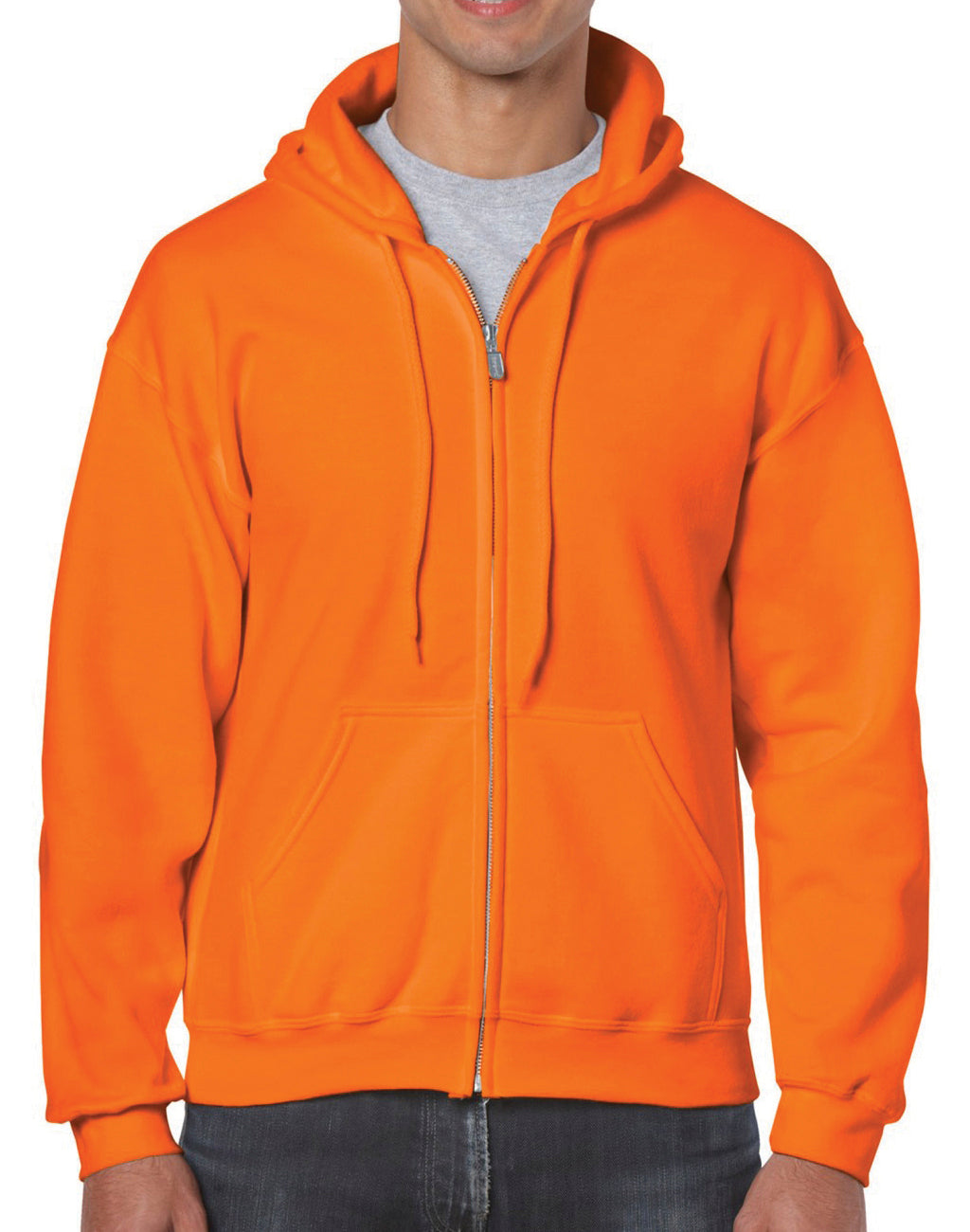 Unisex Gildan Full Zip Hooded Sweatshirt