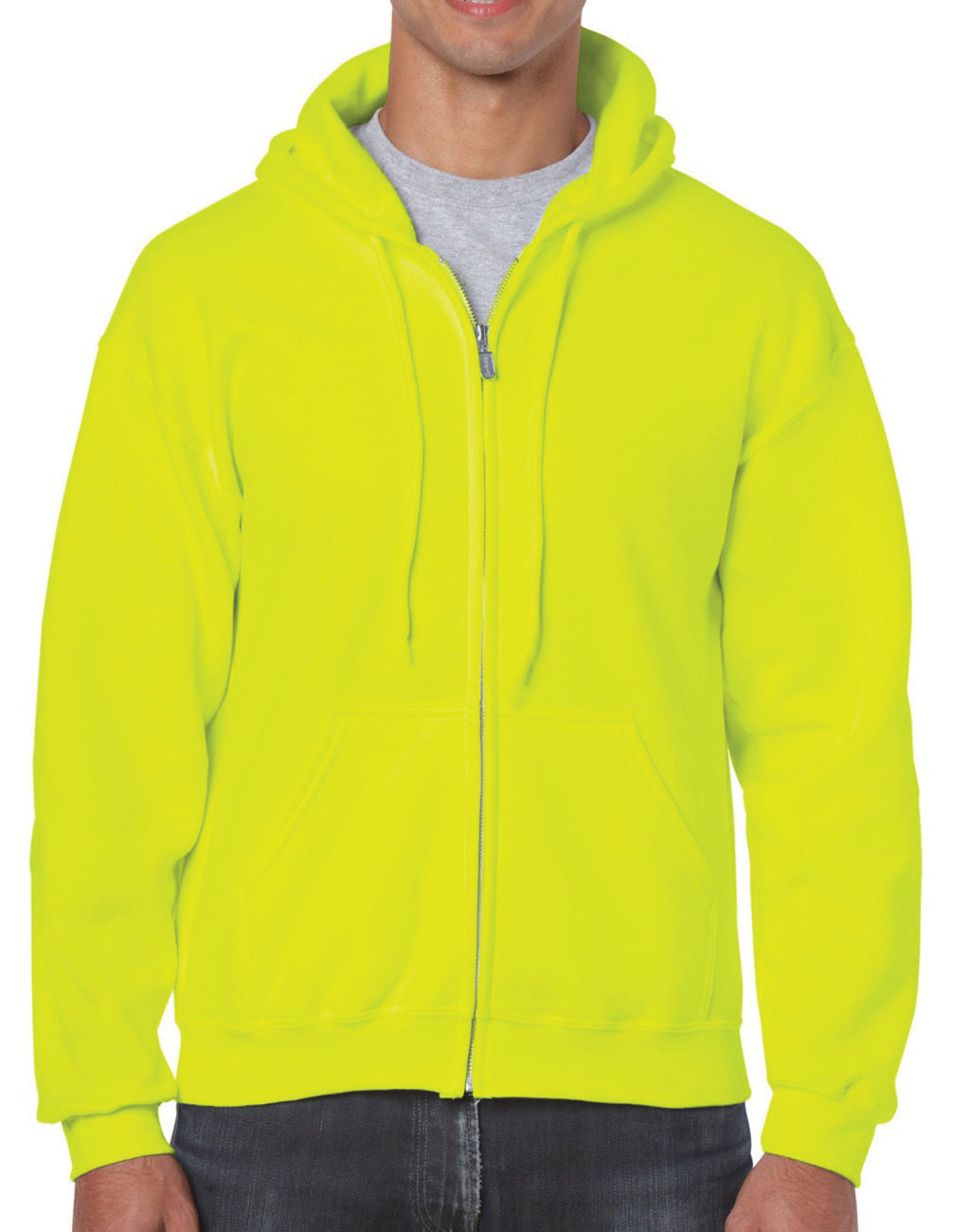 Unisex Gildan Full Zip Hooded Sweatshirt