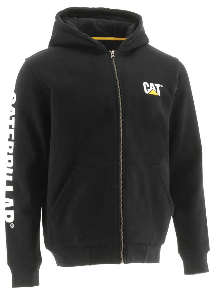 Men's CAT Arm Logo Full Zip Hoody