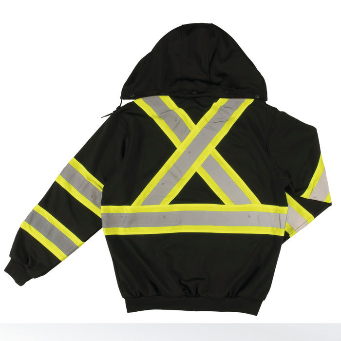 Men's Work King Hi-Visibility Insulated Zip Front Hood