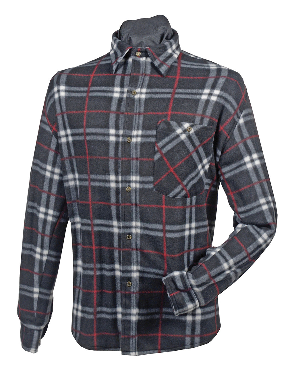 World Famous Fleece Print Shirt