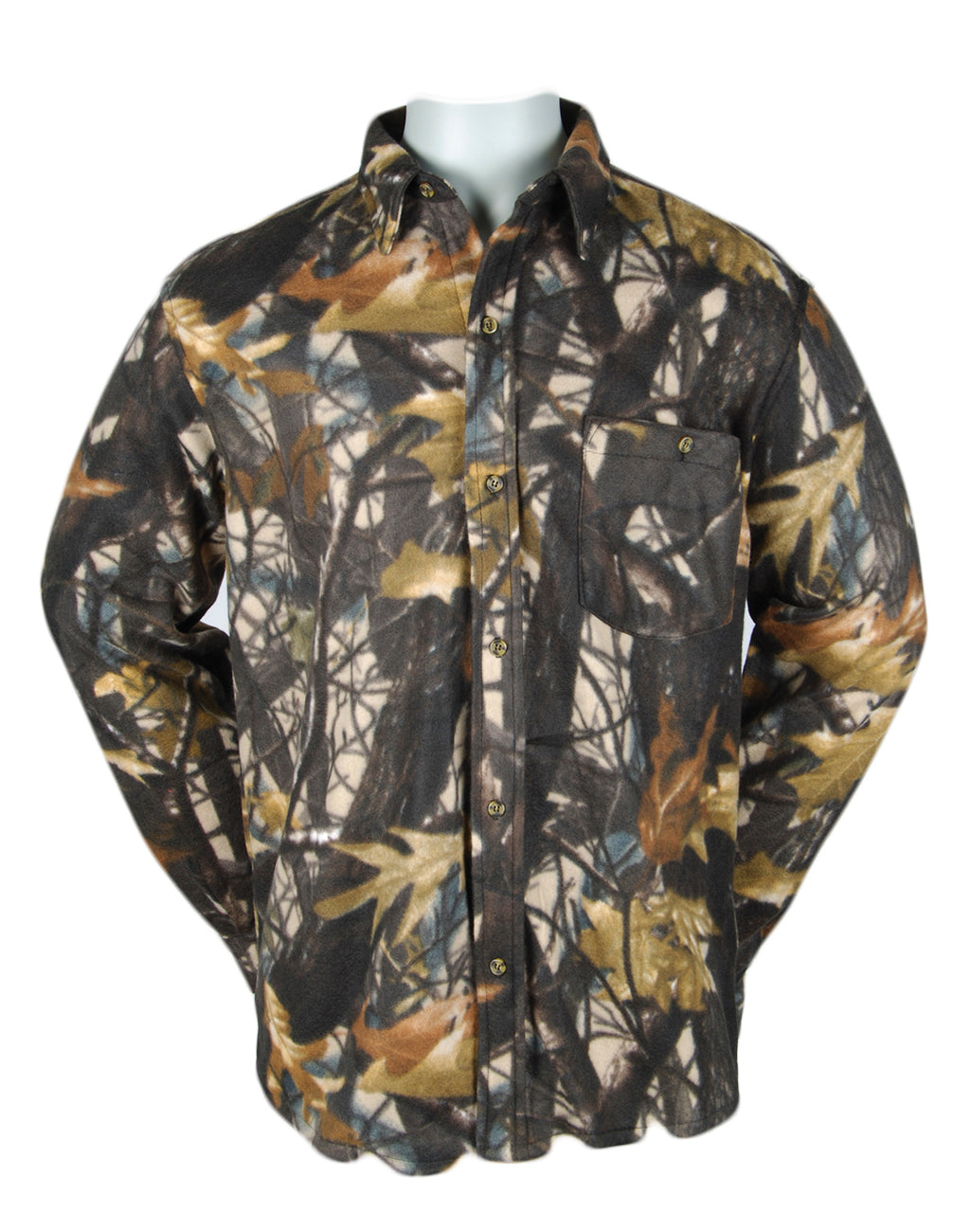 World Famous Fleece Print Shirt