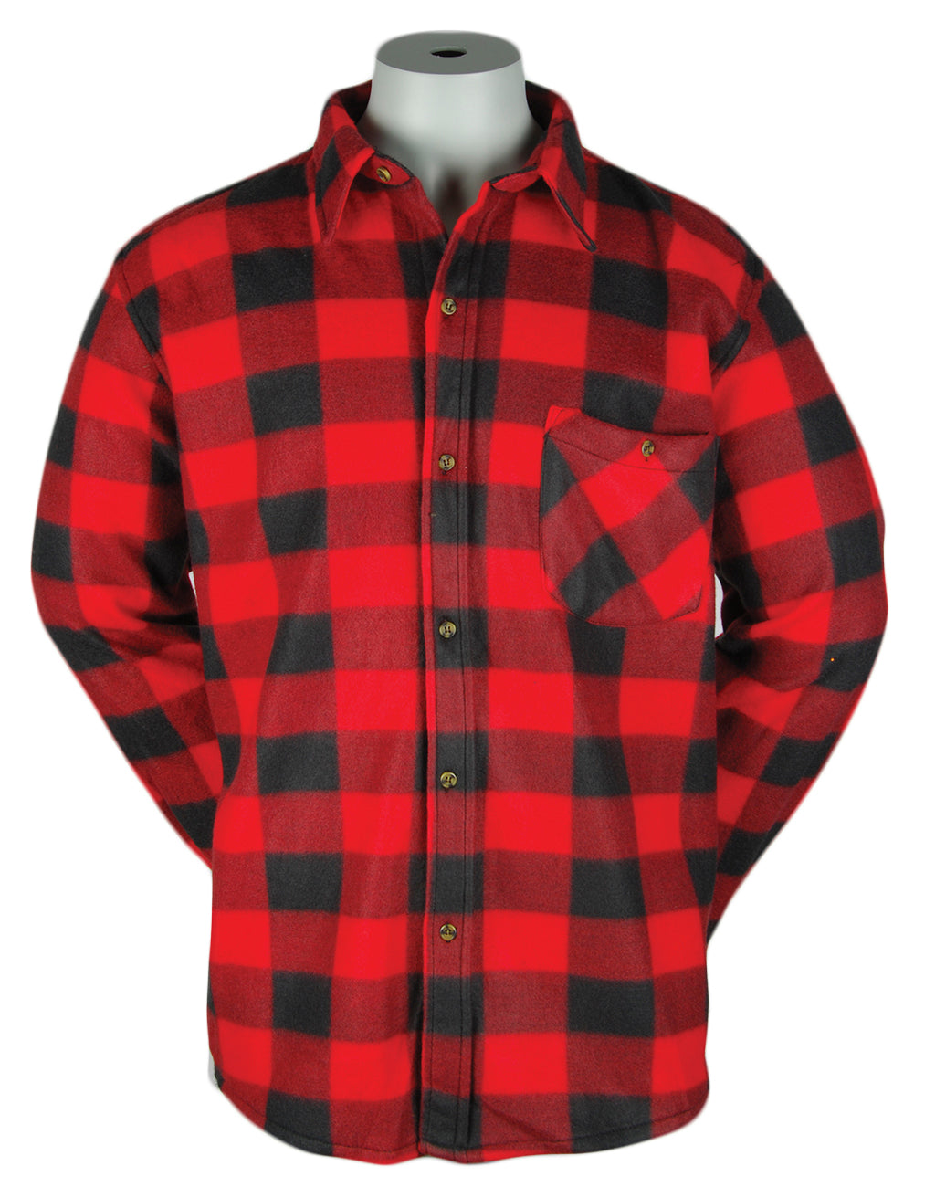 World Famous Fleece Print Shirt