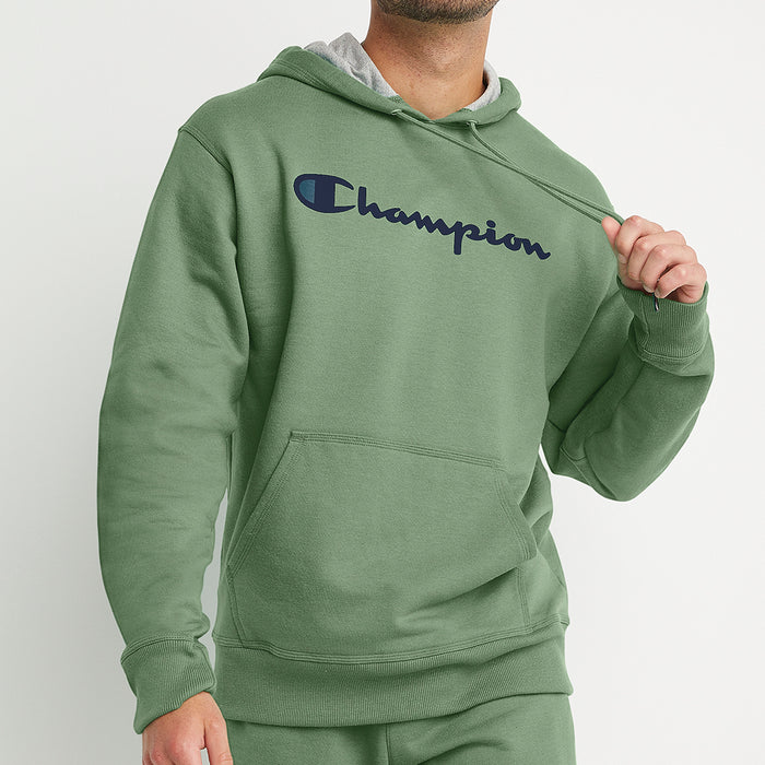 Men's Champion Powerblend Graphic Pullover