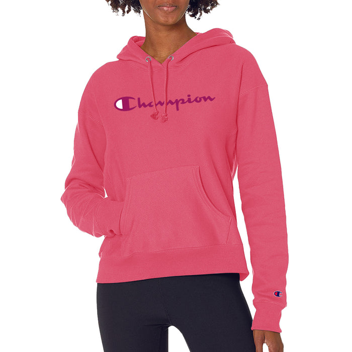 Women's Champion Powerblend Graphic Pullover