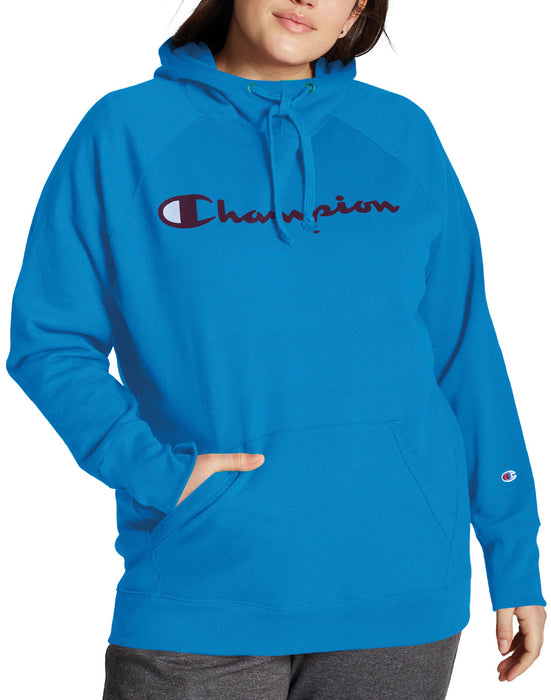 Women's Champion Powerblend Graphic Pullover