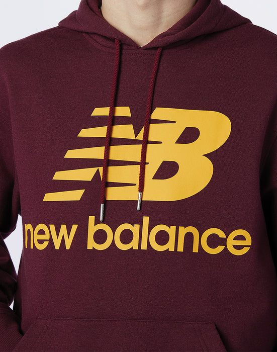 Men's New Balance Ess Stacked Logo Pullover