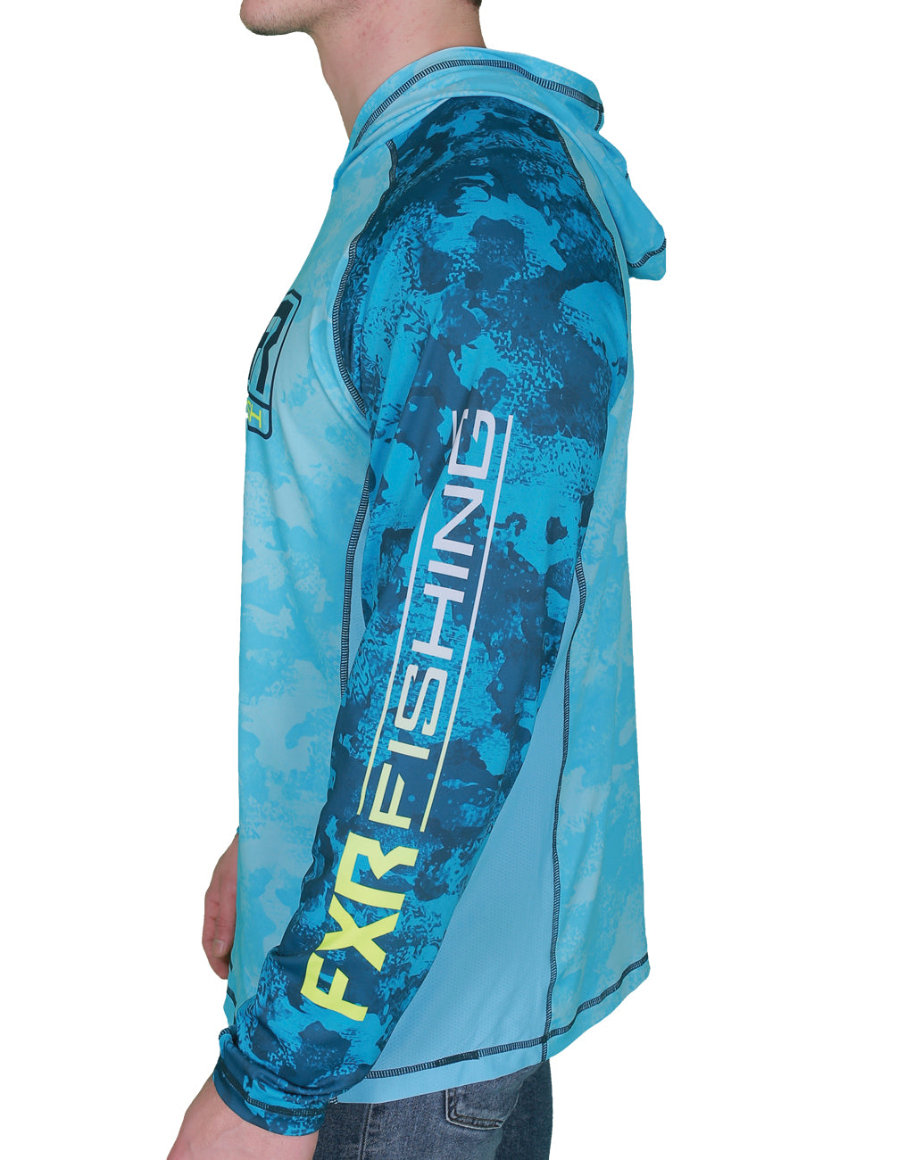Men's FXR Derby UPF Hooded Shirt