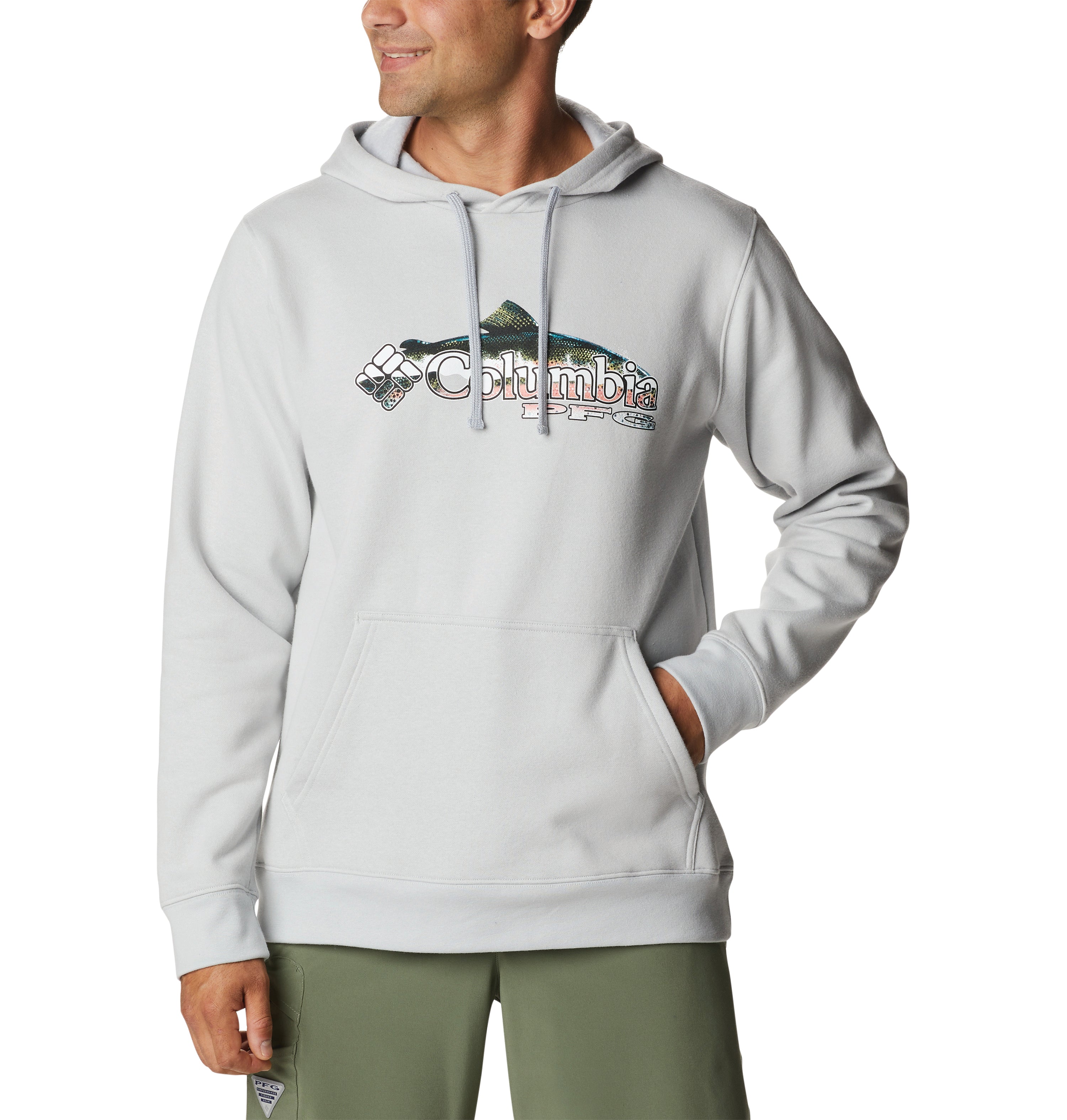 Men's Columbia PFG Fish Logo Pullover