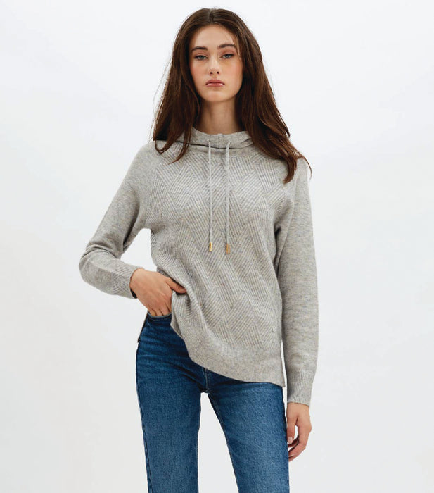 Women's Point Zero V-Neck Cable Sweater
