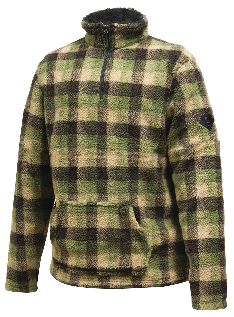 Men's Misty Rustler 1/4 Zip Sherpa Fleece