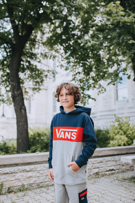 Boy's Vans Color Block Pullover