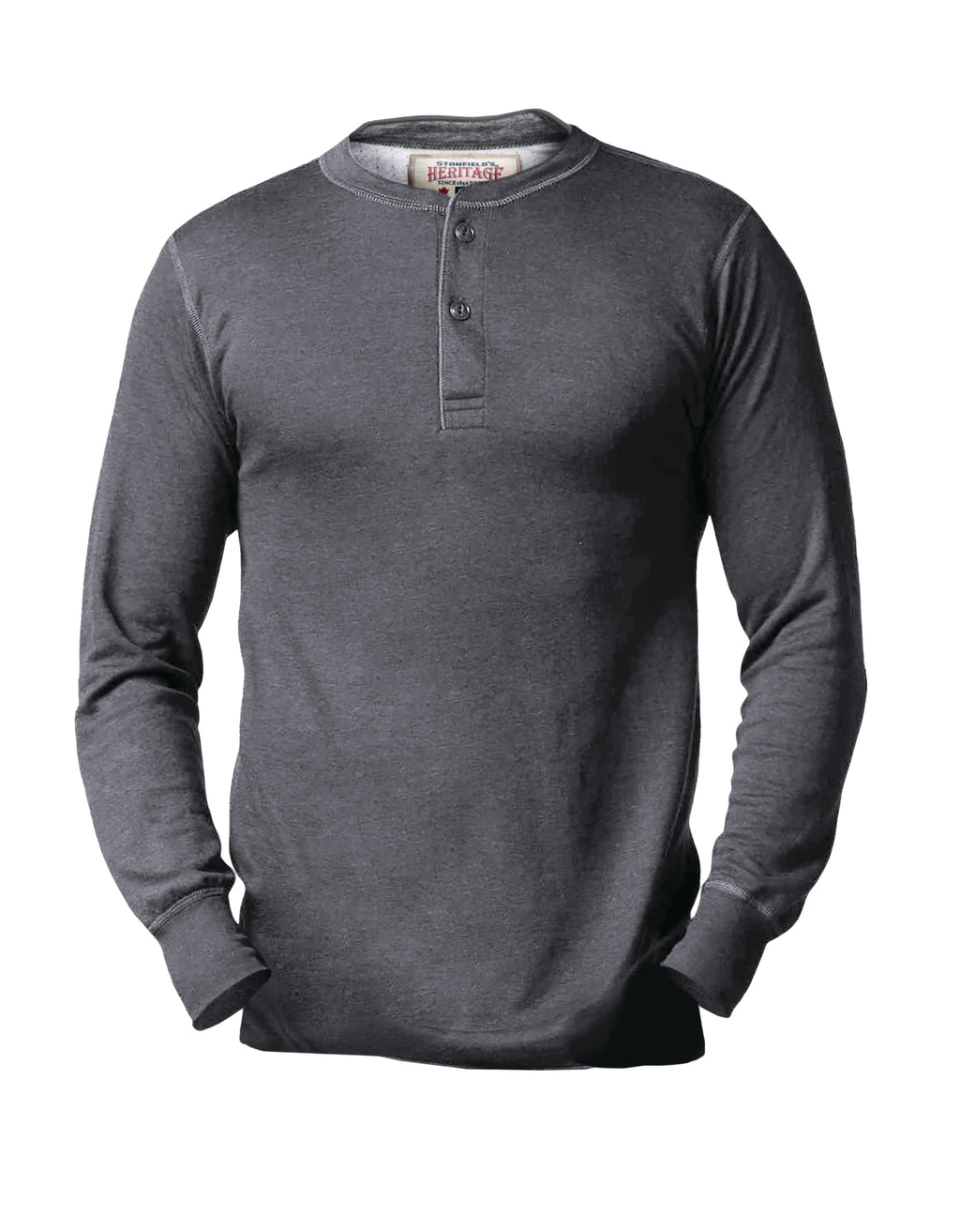 Men's Stanfield Two Layer Merino Henley