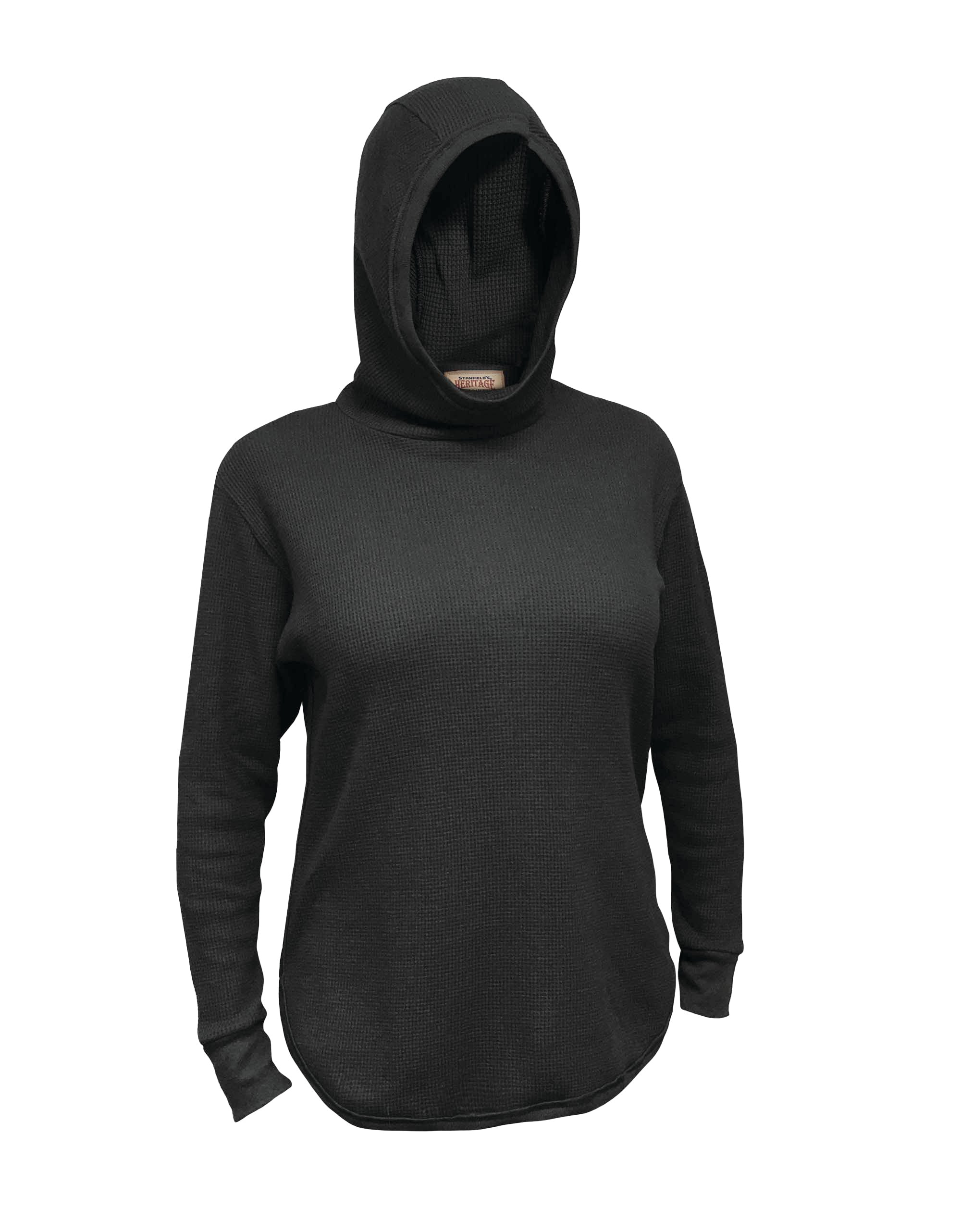 Women's Stanfield's Triblend Waffle Hoody
