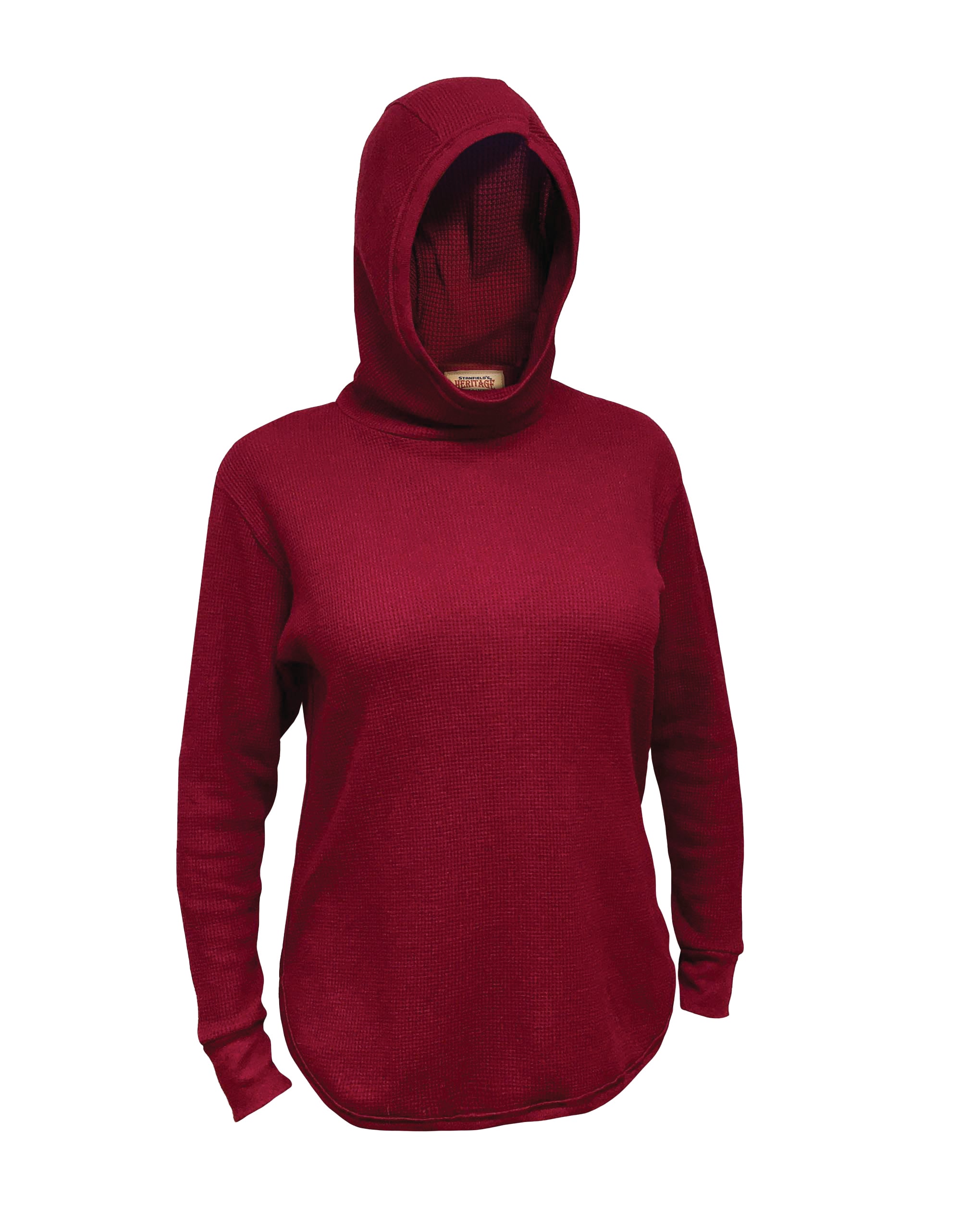 Women's Stanfield's Triblend Waffle Hoody