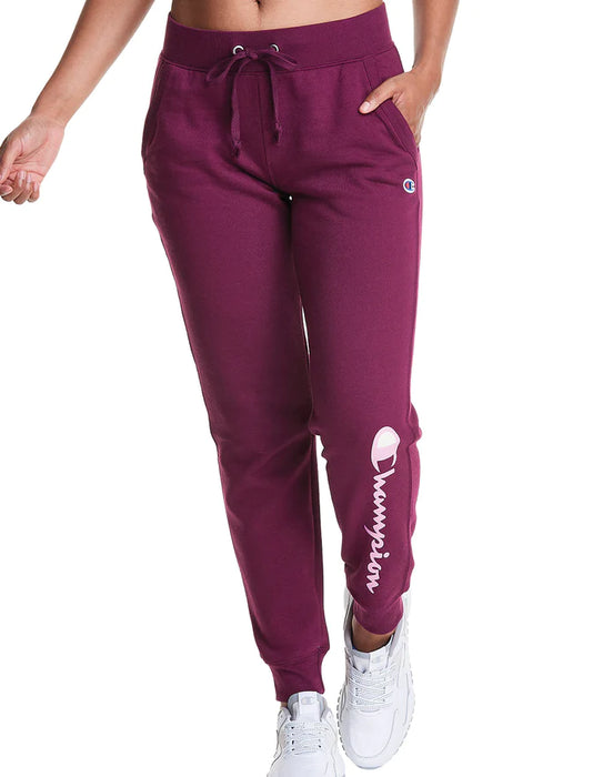 Burgundy champion best sale sweatsuit womens