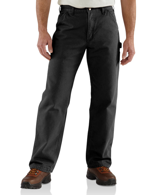 Men's Carhartt Duck Work Dungaree Pant Black